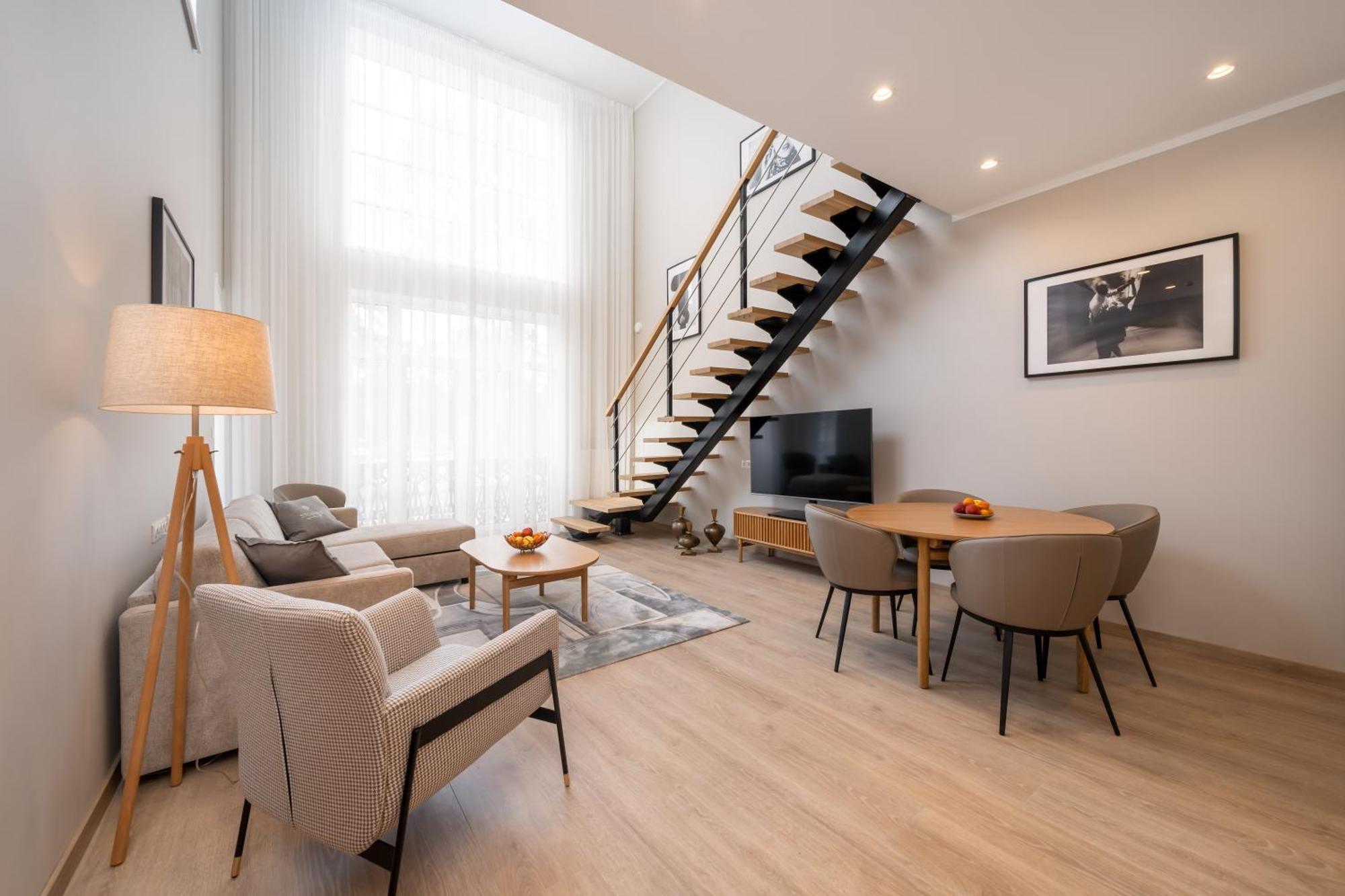 Jūrkalne Stories Design Aparthotel חדר תמונה