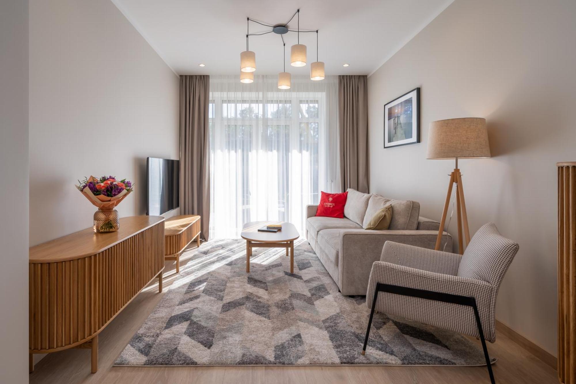 Jūrkalne Stories Design Aparthotel חדר תמונה