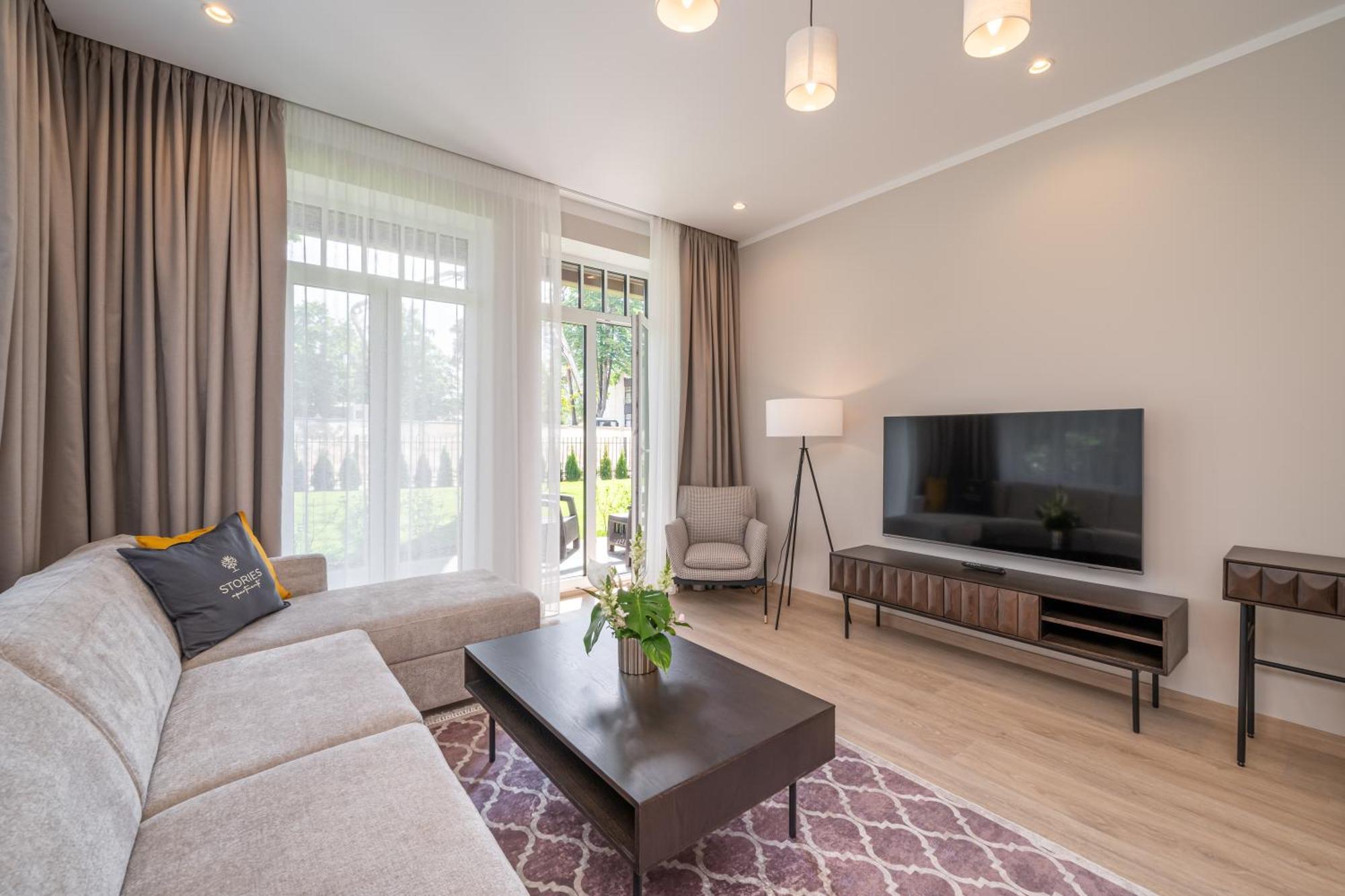 Jūrkalne Stories Design Aparthotel חדר תמונה